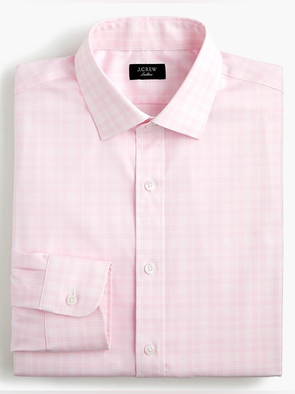 J.Crew Men’s Size 16/35 Classic Fit Ludlow Easy-Care Stretch Cotton Dress Shirt